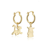 Disney_100_Simba_Mandalorian_Grogu_Facet_Charm_Hoop_Earrings_Yellow_Gold_Jewellery_Couture_Kingdom_DYE1118