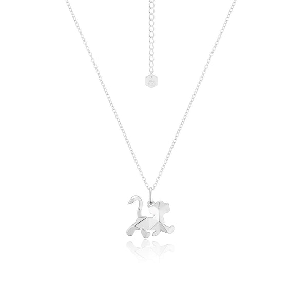 Disney_100_Simba_Pendant_Facet_Charm_Necklace_White_Gold_Jewellery_Couture_Kingdom_DSN1112