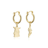 Disney_100_Star_Wars_Mandalorian_Grogu_Marvel_Iron_Man_Facet_Charm_Hoop_Earrings_Yellow_Gold_Jewellery_Couture_Kingdom