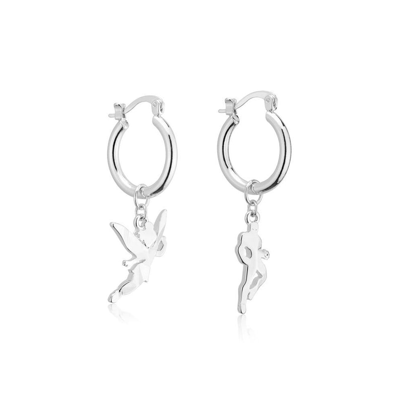 Disney_100_Tinker_Bell_Marvel_Iron_Man_Facet_Charm_Hoop_Earrings_White_Gold_Jewellery_Couture_Kingdom_DSE1120