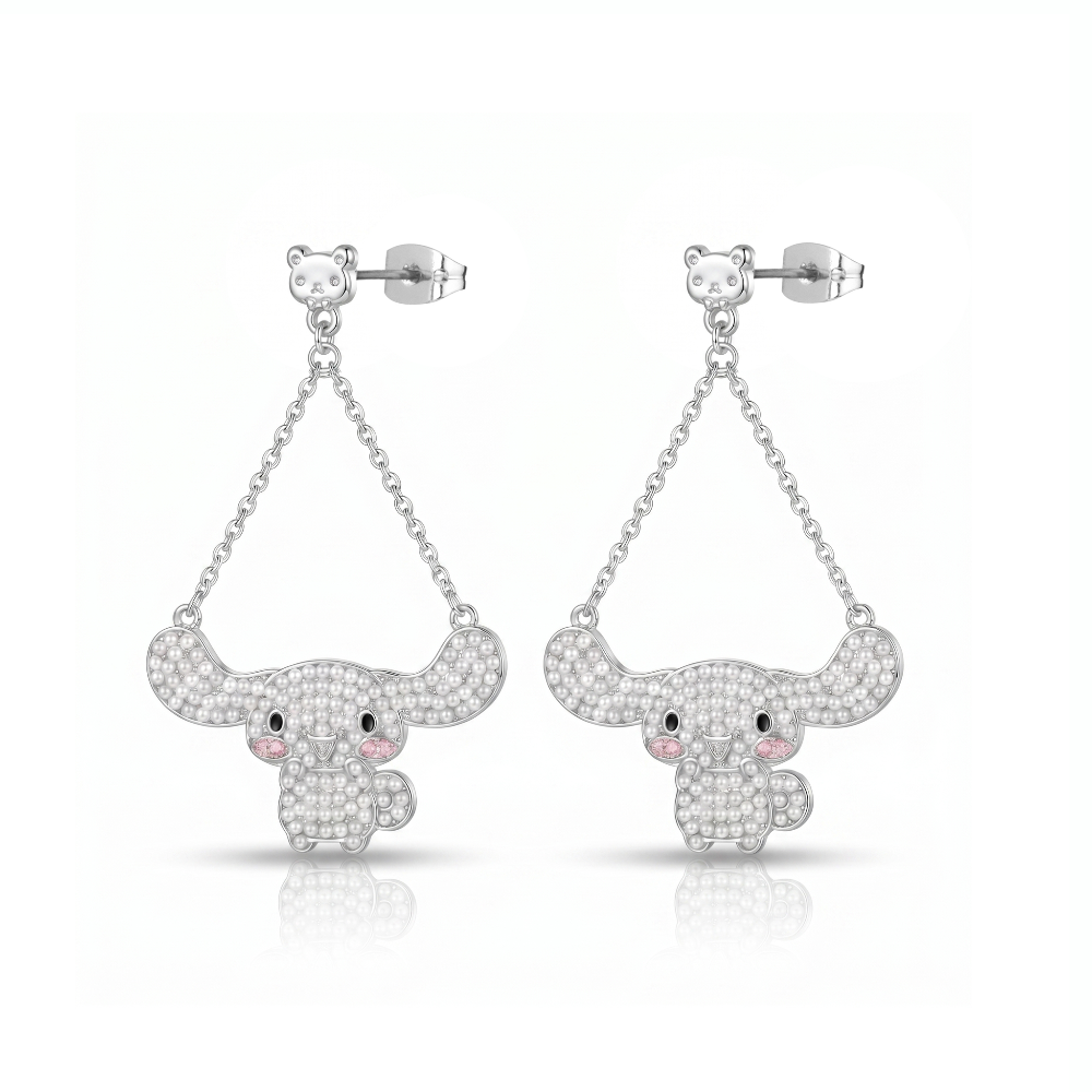 Sanrio Cinnamoroll Mini Pearl Drop Earrings