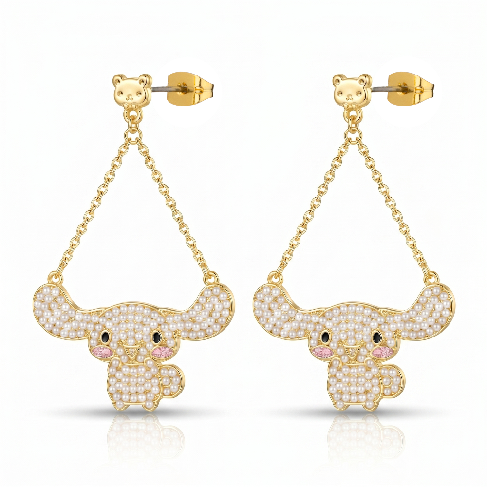 Sanrio Cinnamoroll Mini Pearl Drop Earrings
