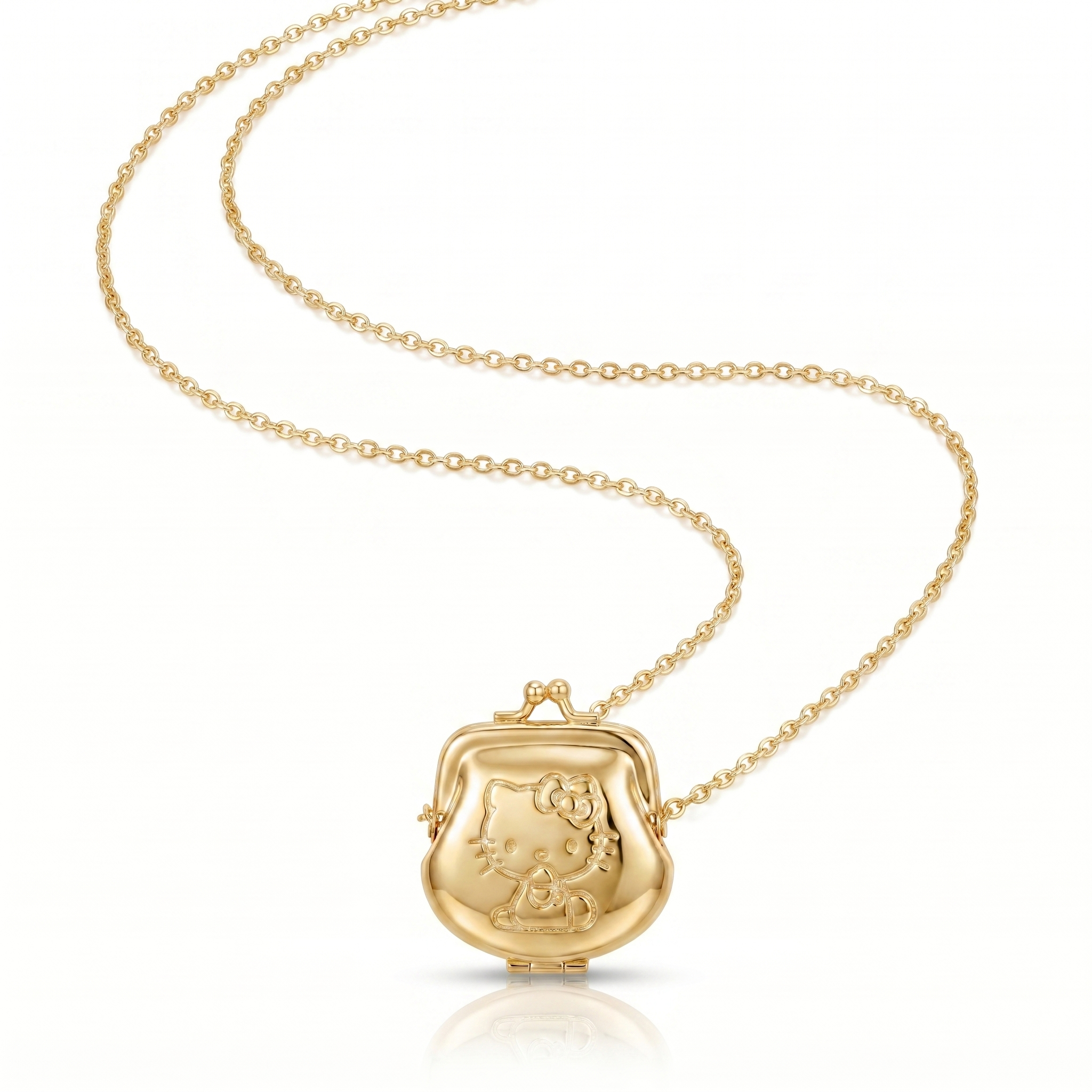 PRE-ORDER Sanrio Hello Kitty Kiss Lock Purse Necklace