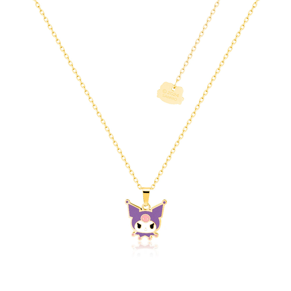 Hello-Kitty-Sanrio-Kuromi_Yellow-Gold-Stainless-Steel-Necklace-Couture-Kingdom