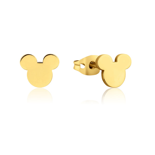 ECC Mickey Mouse Stainless Steel Stud Earrings