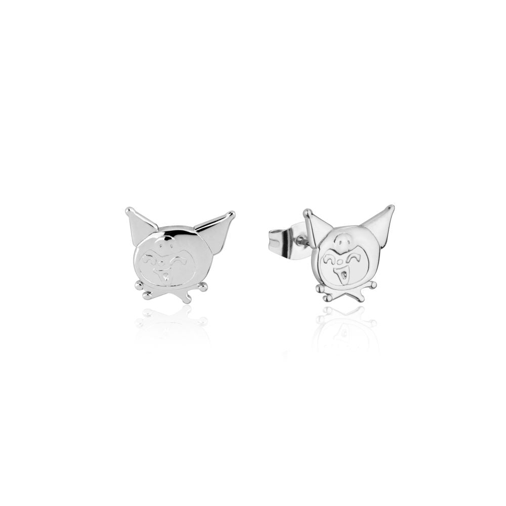 Sanrio-Hello-Kitty-Friends-Kuromi-Sterling-Silver-Stud-Earrings-Luxe-Fine-Jewellery-Couture-Kingdom-HSE005