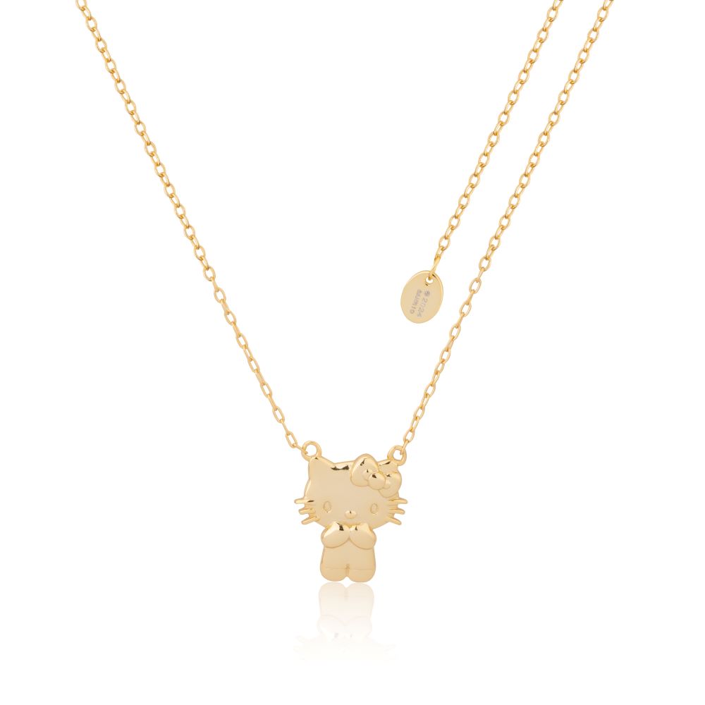 Sanrio-Hello-Kitty-Sterling-Silver-Yellow-Gold-Necklace-Luxe-Fine-Jewellery-Couture-Kingdom-HSN002