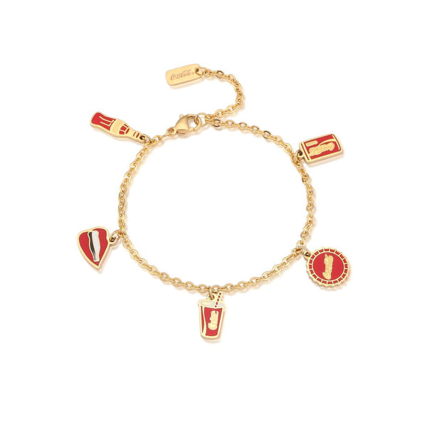CB001_Coca-Cola_Charm_Bracelet_Coke_Red_Yellow_Gold_Dainty_Couture_Kingdom