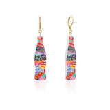 CE001_Coca-Cola_Contour_Bottle_pop_sticker_Drop_Earrings_Yellow_Gold_Couture_kingdom