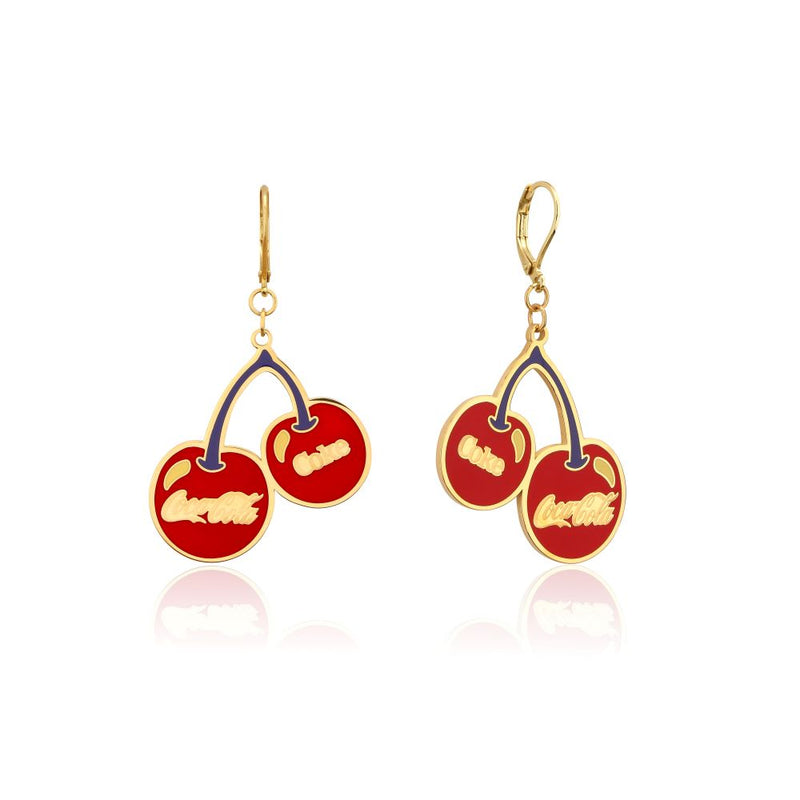 CE005_Coca_Cola_Yellow_Gold_Coke_Red_Cherry_Drop_Earrings_Couture_Kingdom