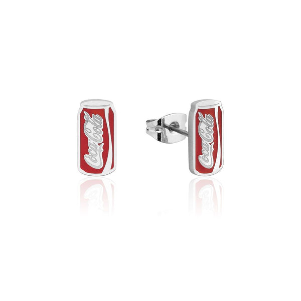 ECC Coca-Cola Can Stud Earrings