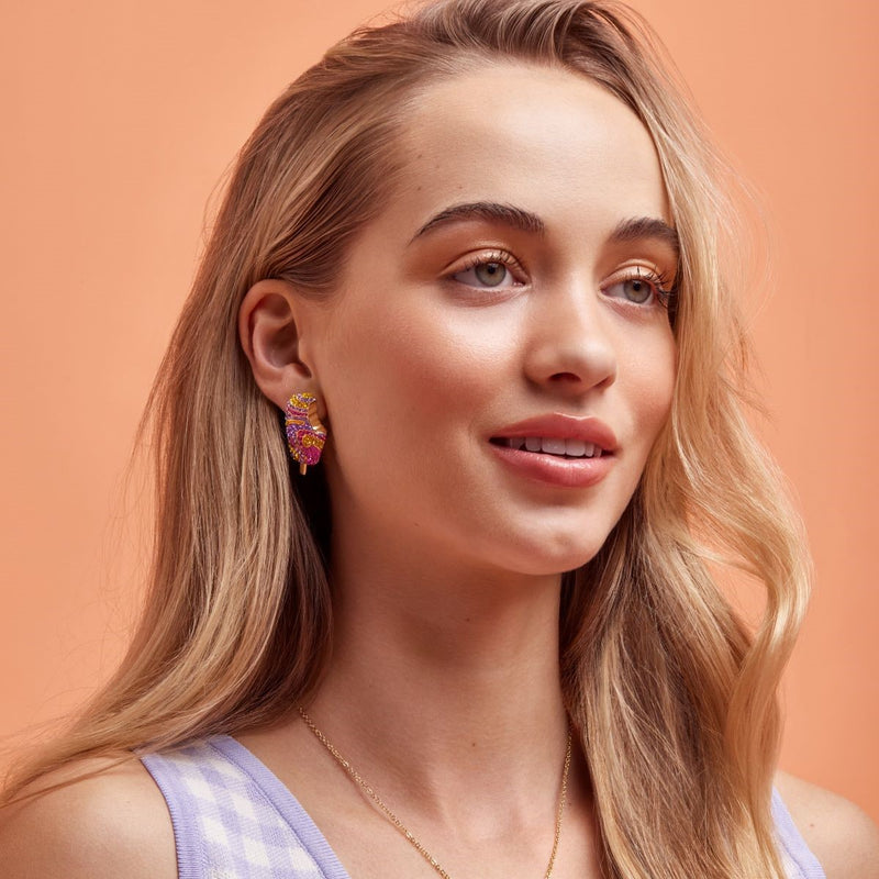 CK_Streets_Rainbow_Paddle_Pop_Earrings_On_Model