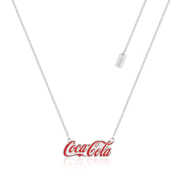 CN006_Coca-Cola_Coke_Red_Logo_White_Gold_Necklace_Couture_Kingdom