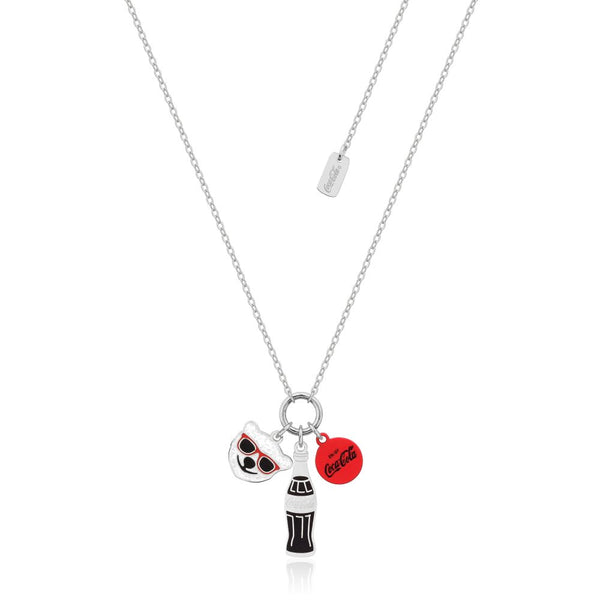 CN008_Coca-Cola_Coke_Red_Logo_Glitter_Polar_Bear_Charm_Necklace_White_Gold_Couture_Kingdom