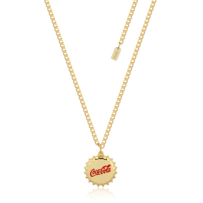 CN013_Coca-Cola_Coke_Red_Bottle_Cap_Necklace_Yellow_Gold_Couture_Kingdom