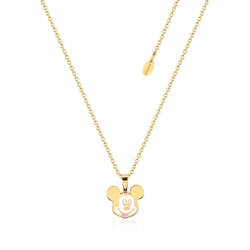 ECC Mickey Mouse Enamel Necklace