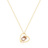 Disney_Princess_Belle_Beauty_Beast_Enchanted_Rose_Crystal_Delicate_Necklace_Sterling_Silver_Couture_Kingdom_Yellow_Gold_SSDN0340