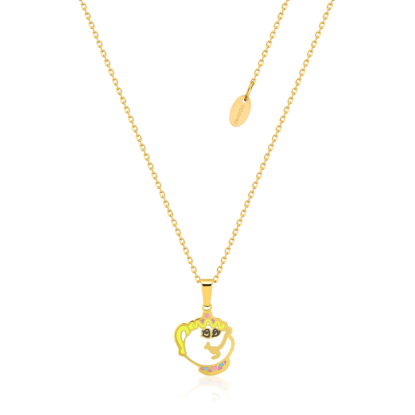Disney_Beauty_and_the_Beast_Mrs_Potts_Stainless_Steel_Couture_Kingdom_Dainty_Necklace_Yellow_Gold_SPN141G
