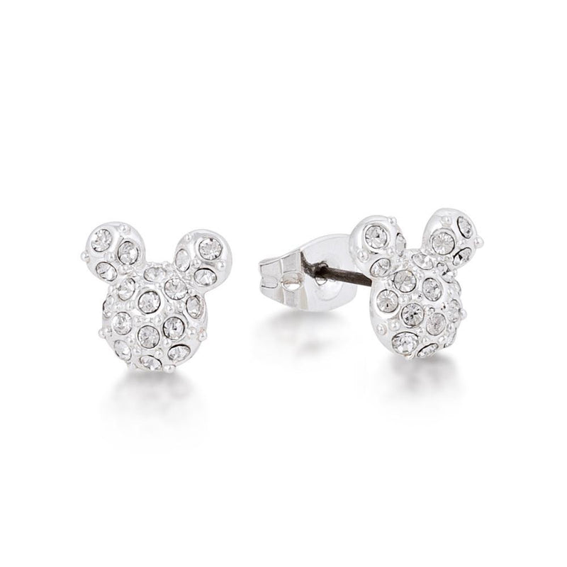 Mickey Mouse Crystal Stud Earrings
