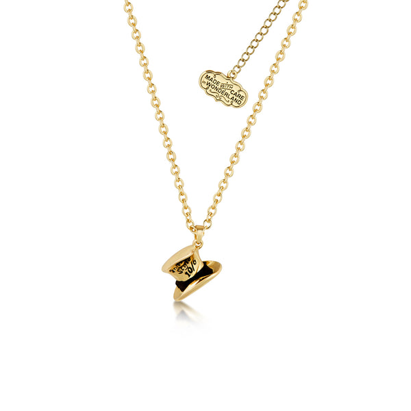 Disney-Kids-Mad-Hatter-Necklace-Yellow-Gold-Jewellery-by-Couture-Kingdom-Official-DJN0570