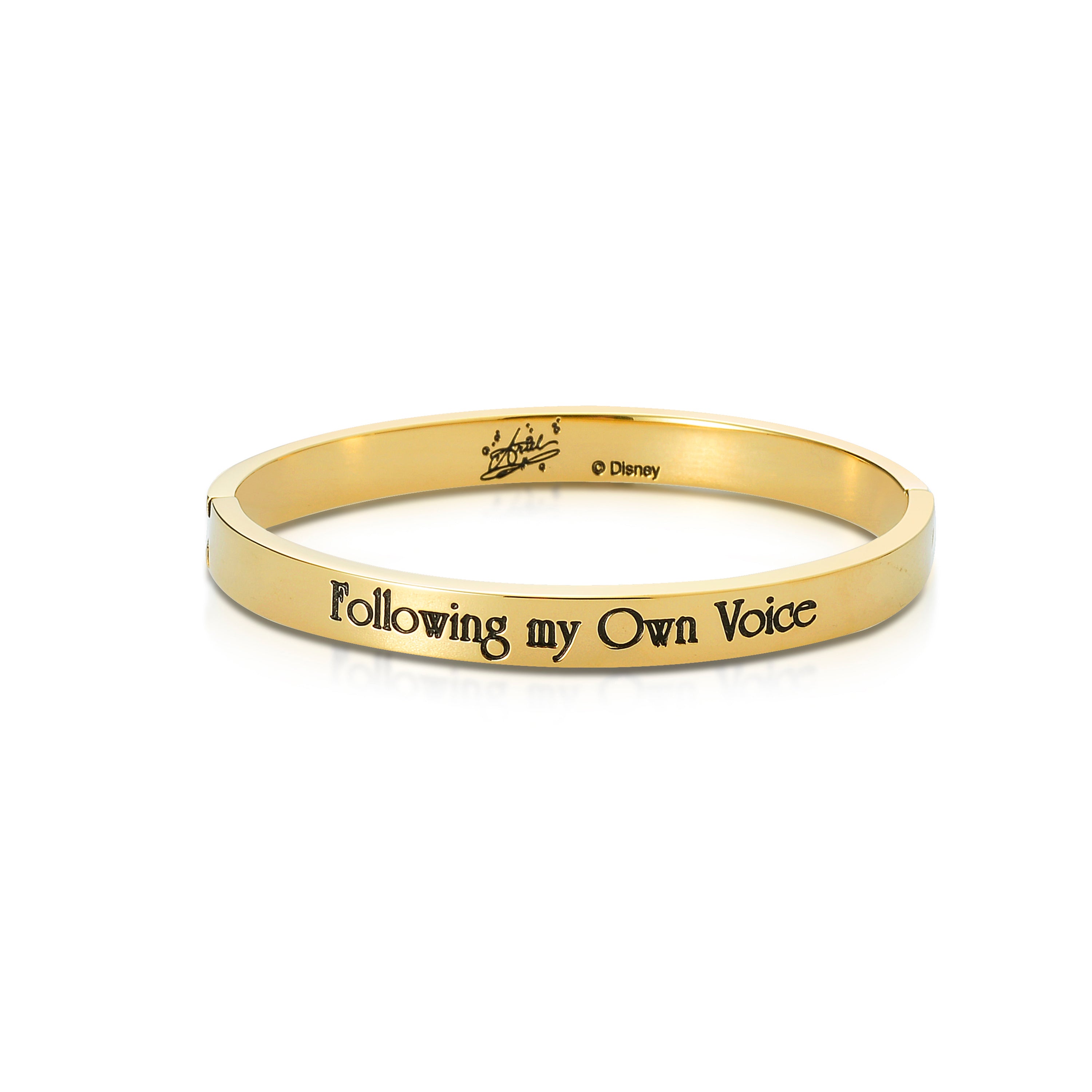 Disney-Princess-Ariel-Little-Mermaid-Couture-Kingdom-kids-bracelet-jewellery-yellow-gold-DJYB350