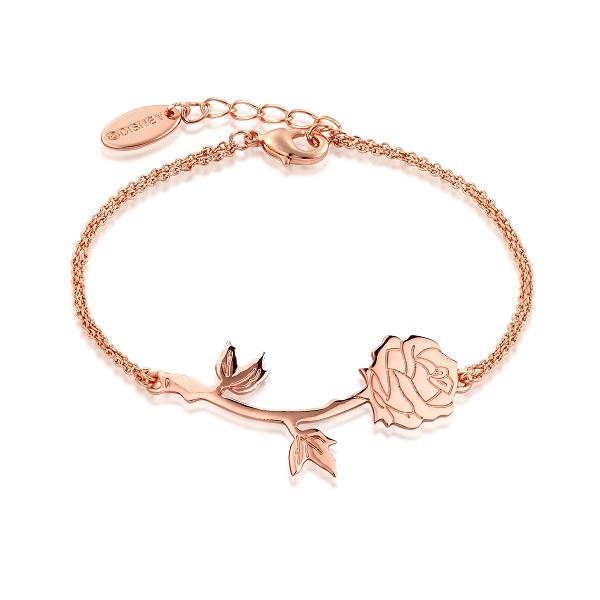 Disney Beauty & the Beast Enchanted Rose Bracelet