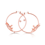 Tinker Bell Hoop Earrings