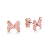 Minnie Mouse Crystal Bow Studs