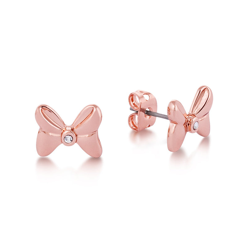 Minnie Mouse Crystal Bow Studs