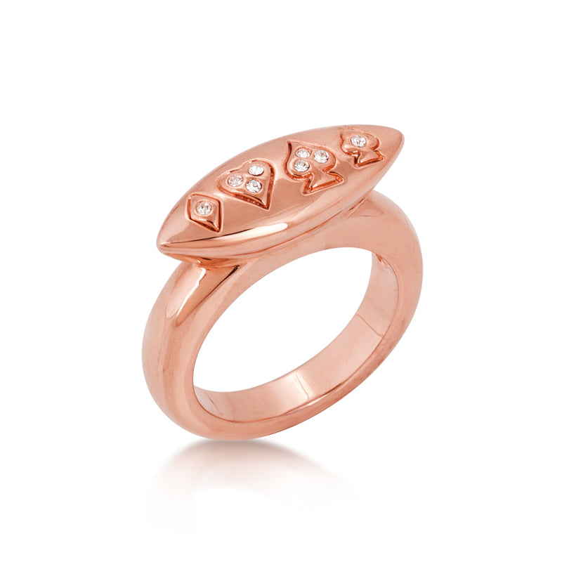 Queen of shop hearts ring