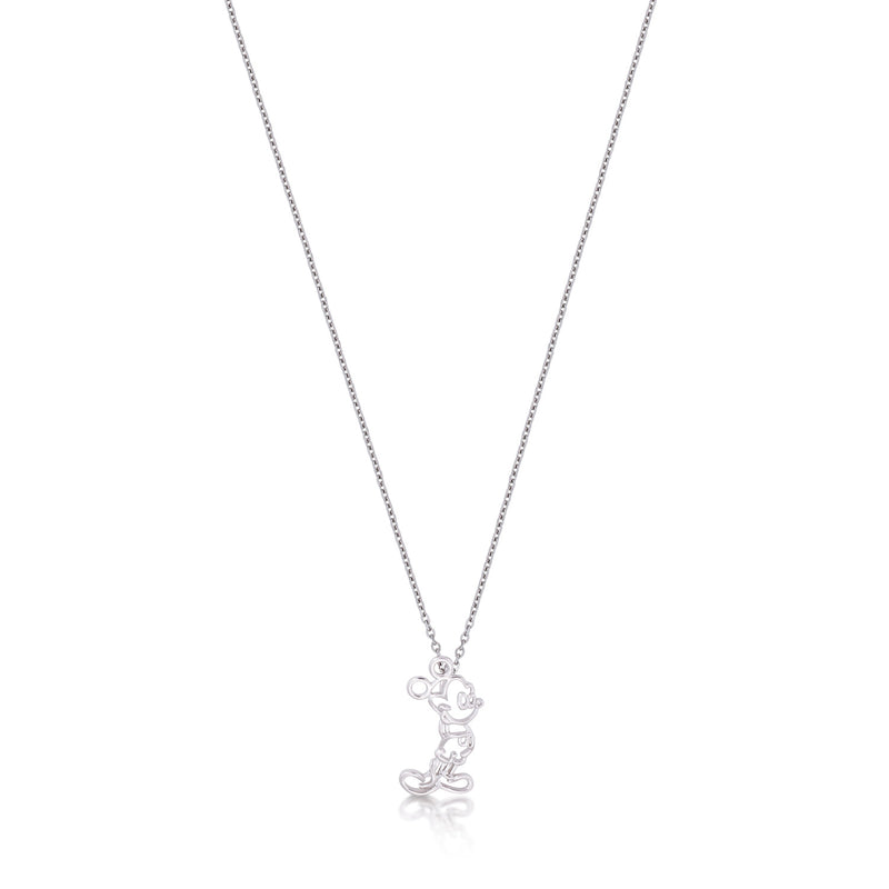 Kids Mickey Mouse Outline Necklace