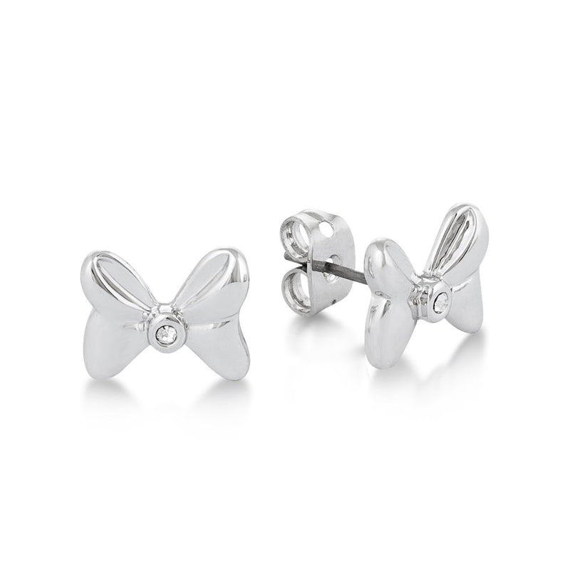 Minnie Mouse Crystal Bow Studs