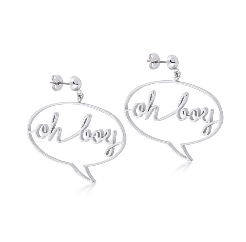 Mickey Mouse Oh Boy Earrings