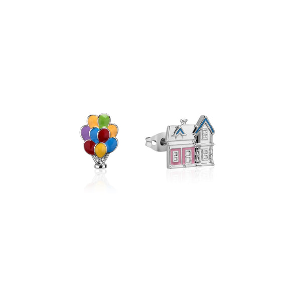 Disney_Pixar_Up_House_Stud_Earrings_White_Gold_Couture_Kingdom_DSE654
