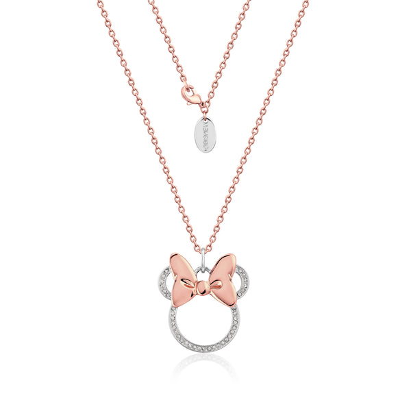 Disney Minnie Mouse Bow Necklace - Disney Jewellery
