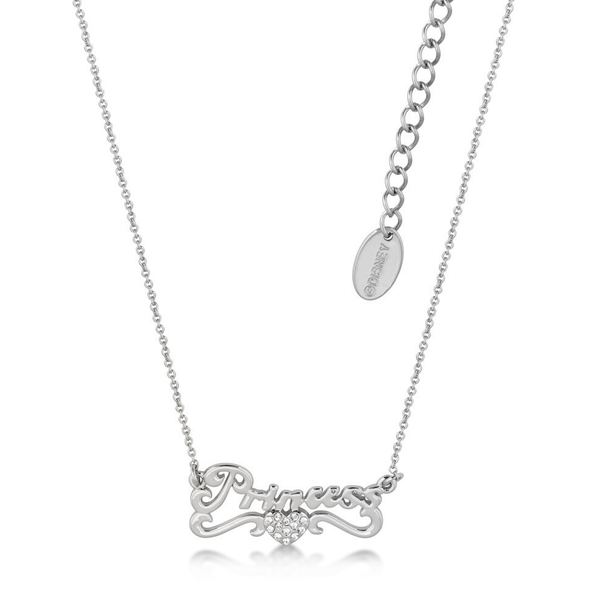 Disney_Couture_Kingdom_Princess_Cinderella_Love_Heart_Crystal_Necklace_White_Gold_DSN453
