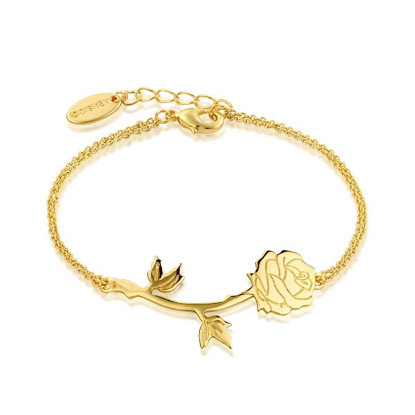 Disney Beauty and the Beast Rose Bracelet - Disney Jewellery