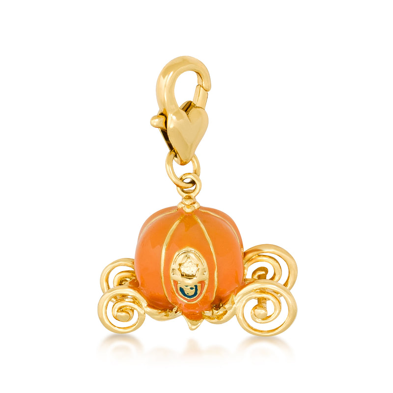 Disney Cinderella Pumpkin Carriage Charm - Disney Jewellery