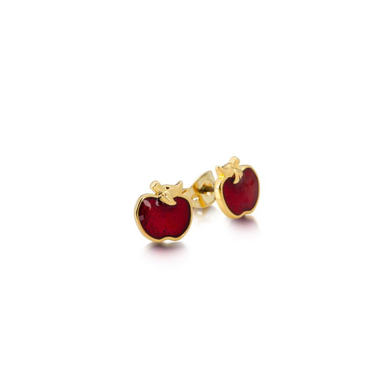 Disney Snow White Apple Stud Earrings - Disney Jewellery