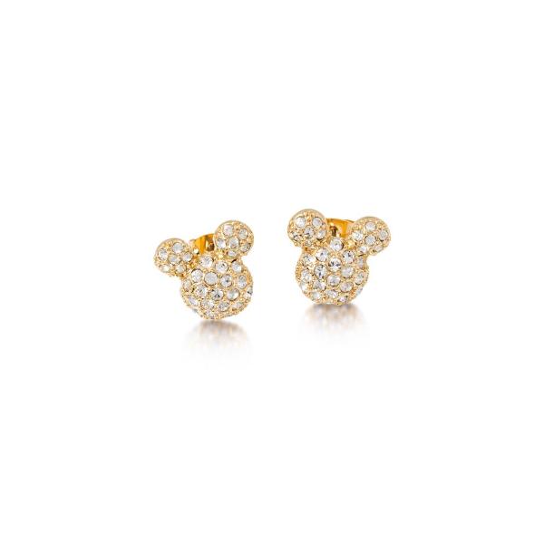Disney Mickey Mouse Crystal Stud Earrings - Disney Jewellery