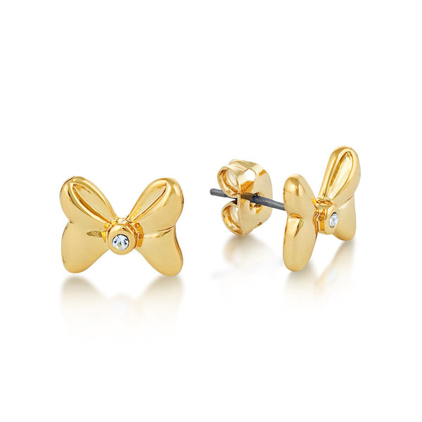Disney Minnie Mouse Crystal Bow Studs - Disney Jewellery