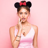 Minnie Mouse Ears Necklace
