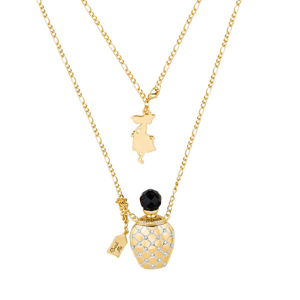 Disney_Couture_Kingdom_Alice_Wonderland_Potion_Drink_me_Bottle_Yellow_Gold_Necklace_DYN0812G