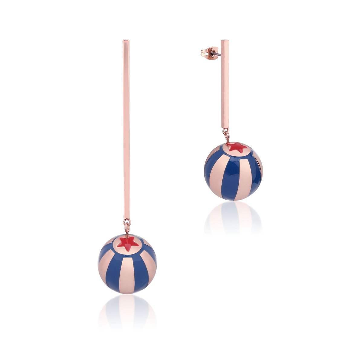 Circus Ball Drop Earrings