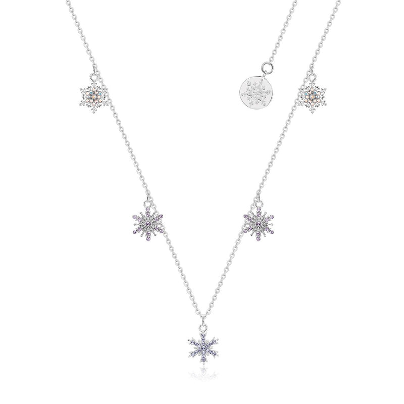 Disney-Frozen-Snowflake-Crystal-Choker-Necklace-Sterling-Silver-Couture-Kingdom-SSDFN166