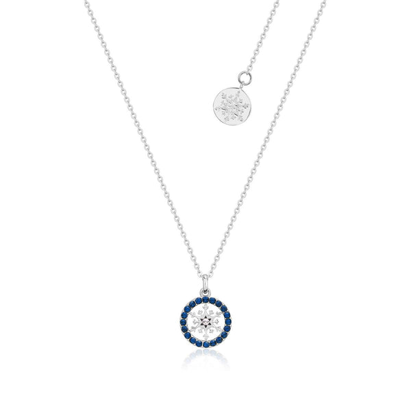 Disney-Frozen-Snowflake-September-Birthstone-Crystal-Necklace-Sterling-Silver-Couture-Kingdom-SSDFE009