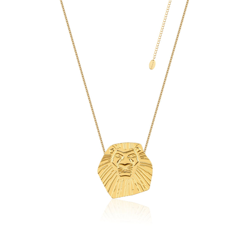 Disney-The-Lion-King-Simba-Yellow-Gold-Necklace-DLN102