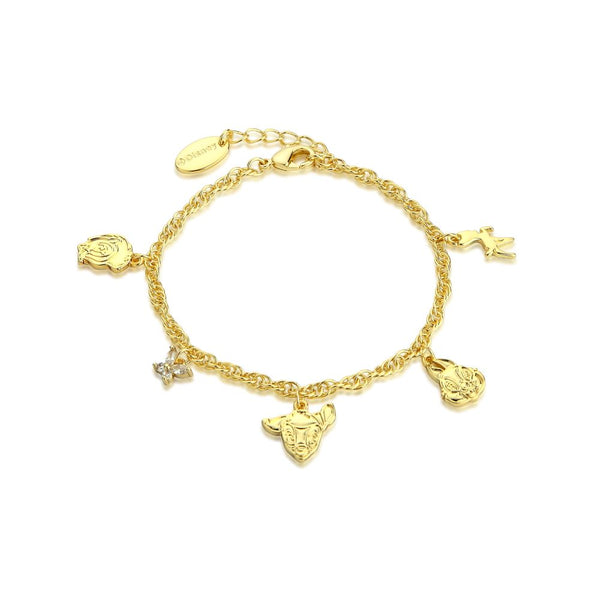Disney_Bambi_Charm_Bracelet_Yellow_Gold_Couture_Kingdom_Mothers_day_Gift_DYB1018