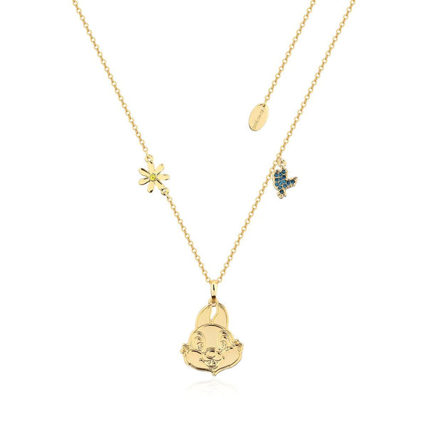 Disney_Bambi_Thumper_Necklaceture_Kingdom_Yellow_Gold_DYN1050