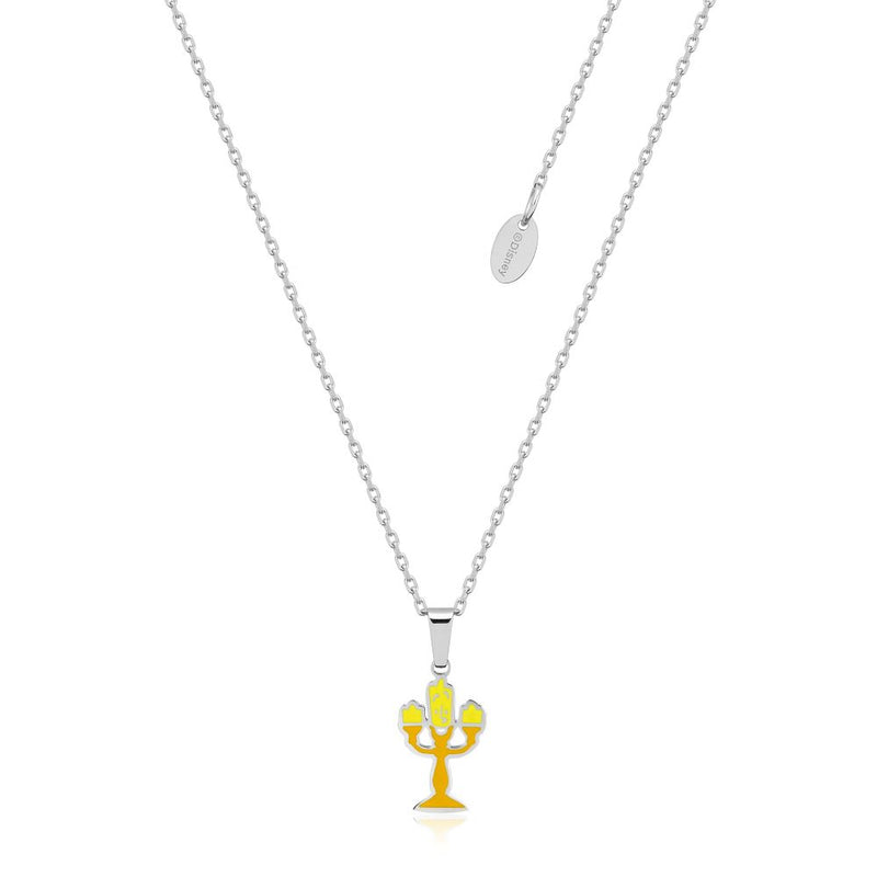 Disney_Beauty_and_the_Beast_Lumiere_Stainless_Steel_Couture_Kingdom_Dainty_Necklace_SPN140
